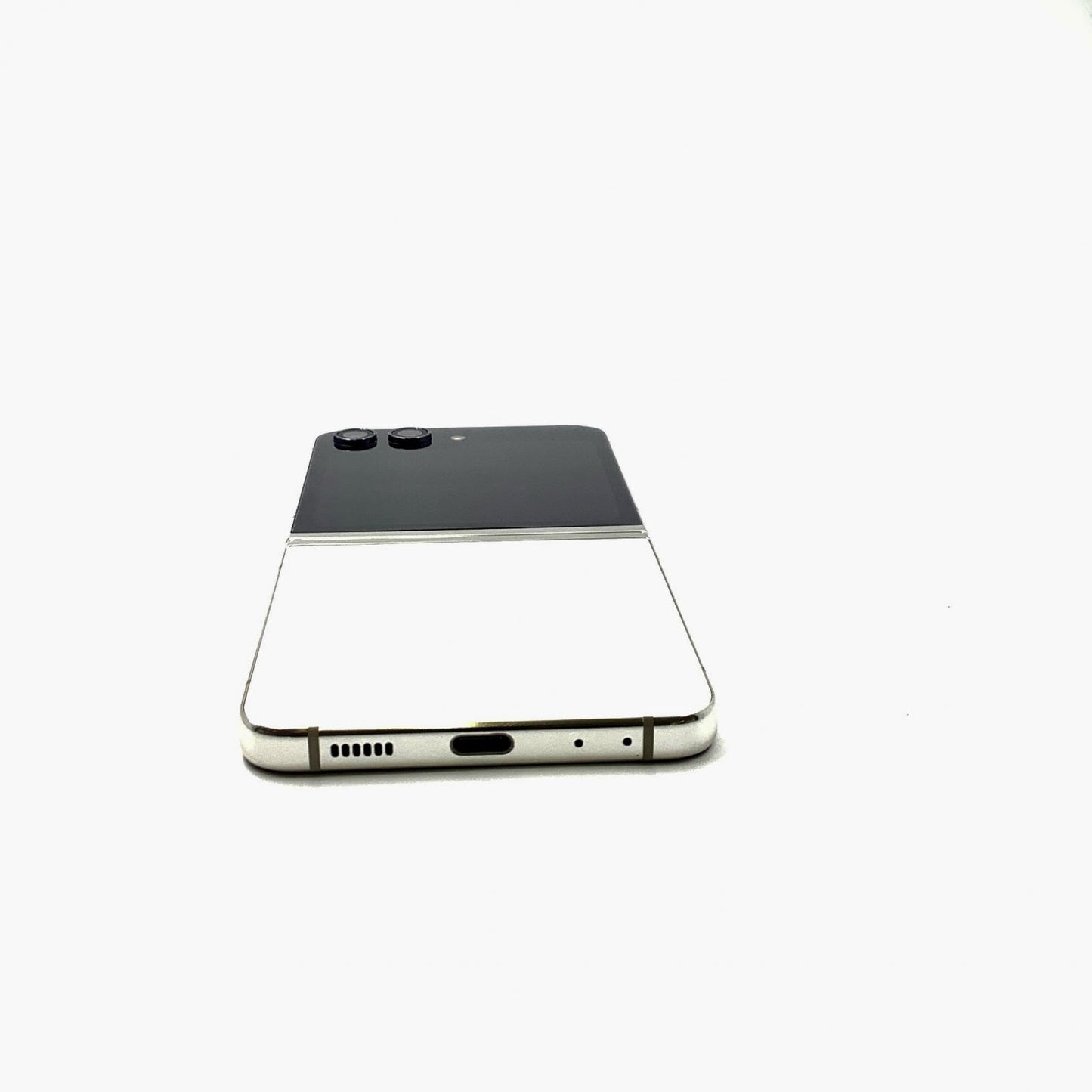 【最速発送】SAMSUNG Galaxy Z Flip 5 256GB クリーム au SCG23【難有】