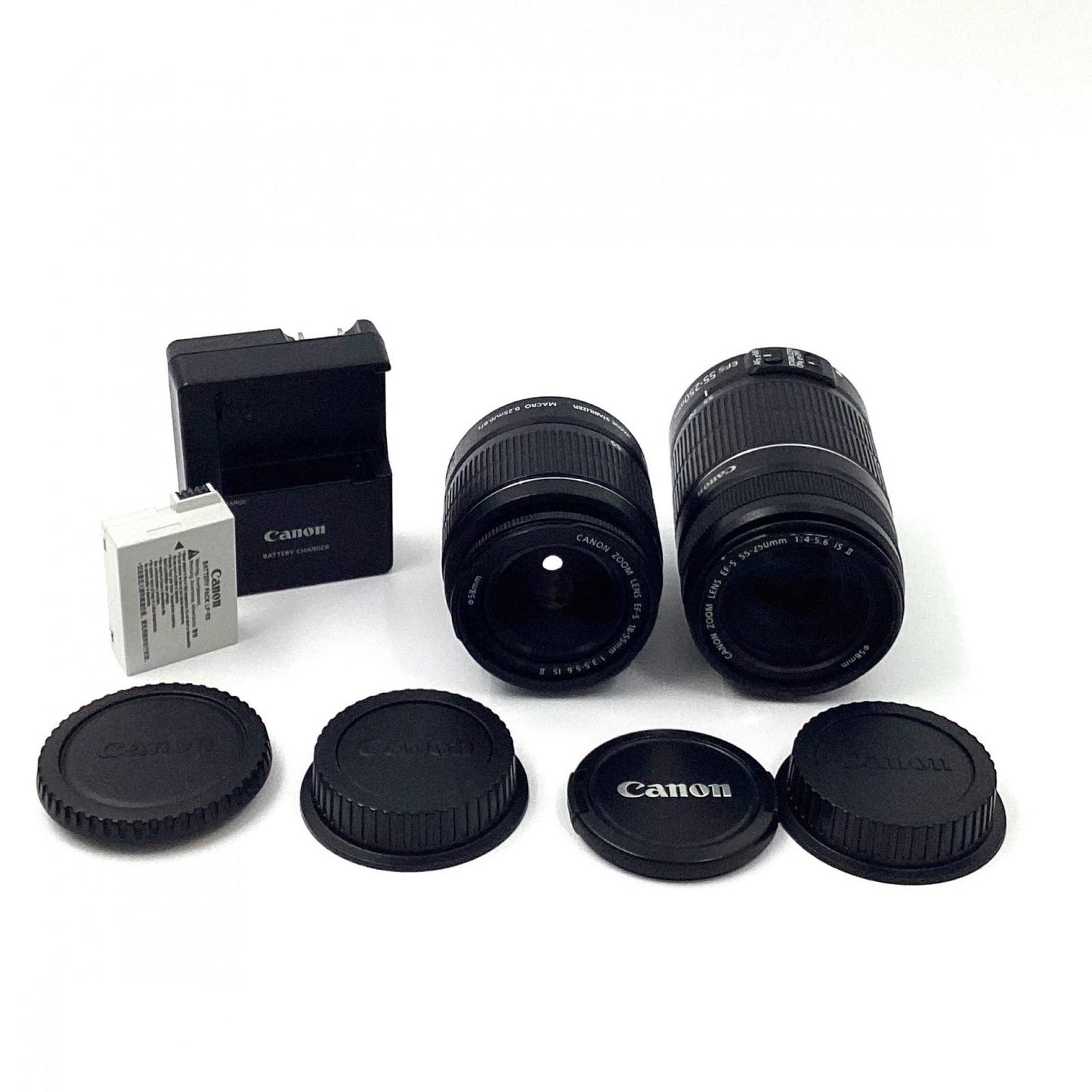 【全額返金保証】【最速発送】Canon デジタル一眼 EOS kiss X5 ダブルズームキット ブラック 動作確認済