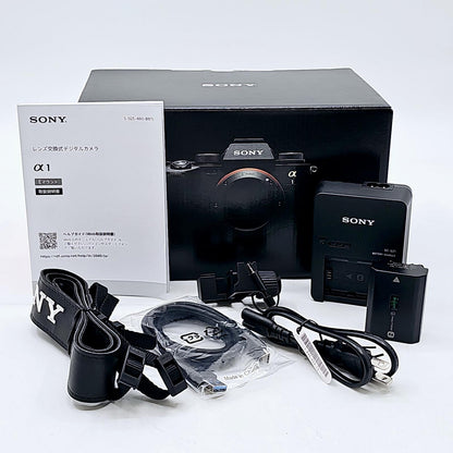 【全額返金保証】【最速発送】Sony デジタル一眼 α1 ボディ ILCE-1 ブラック 美品 動作確認済