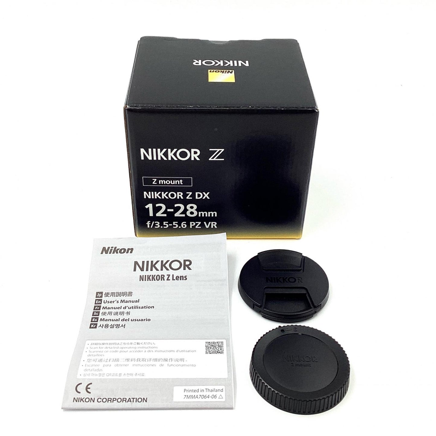 【全額返金保証】【最速発送】Nikon NIKKOR Z DX 12-28mm f/3.5-5.6 PZ VR 超美品 動作確認済