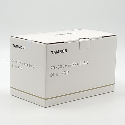【全額返金保証】【最速発送】TAMRON 70-300mm F/4.5-6.3 Di III RXD (Model A047) 新品未開封 即納OK