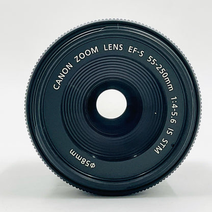 【全額返金保証】【最速発送】Canon EF-S55-250mm F4-5.6 IS STM 美品 動作確認済