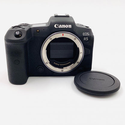 【全額返金保証】【最速発送】Canon デジタル一眼 EOS R5 ボディ ブラック 美品 動作確認済