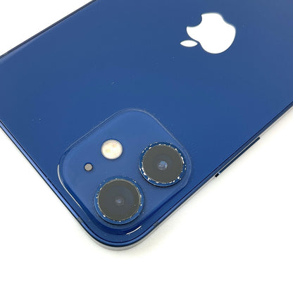 【全額返金保証】【最速発送】Apple iPhone iPhone 12 mini 128GB ブルー docomo 白ロム 動作確認済 84%