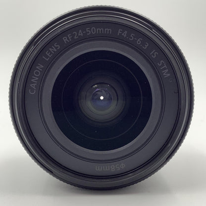 【全額返金保証】【最速発送】Canon RF24-50mm f4.5-6.3 IS STM 美品 動作確認済