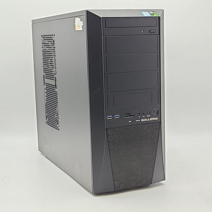 【全額返金保証】【最速発送】ドスパラ GALLERIA ZV intel core i7-8700K 16GB SSD 525GB HDD 3TB NVIDIA GeForce GTX 1660 Super 動作確認済