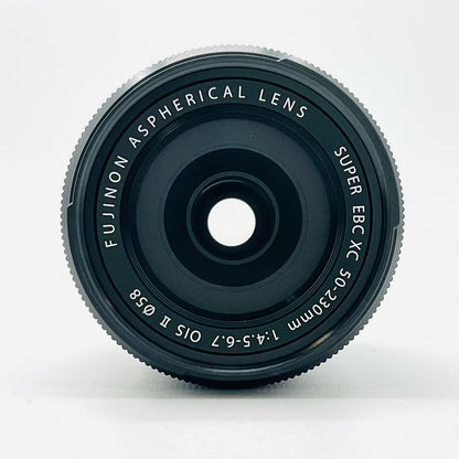 【全額返金保証】【最速発送】FUJIFILM XC50-230MMF4.5-6.7 OIS II ブラツク 美品 動作確認済