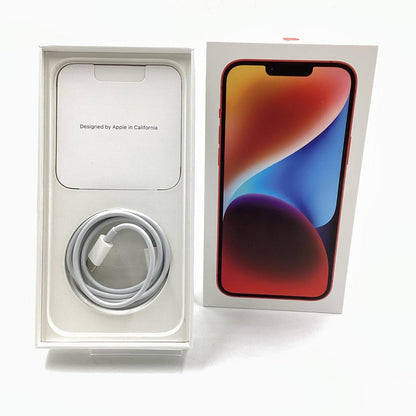 【全額返金保証】【最速発送】Apple iPhone iPhone 14 Plus 256GB (PRODUCT)RED SIMフリー 美品 動作確認済 83%