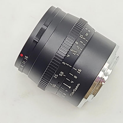 【全額返金保証】【最速発送】銘匠光学 TTArtisan 50mm f/1.2 C [フジフイルム用] 美品 動作確認済