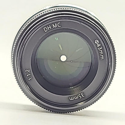 【全額返金保証】【最速発送】PERGEAR 35mm f1.2 美品 動作確認済