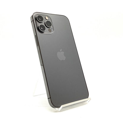 【全額返金保証】【最速発送】Apple iPhone iPhone 12 Pro 128GB グラファイト docomo 白ロム 動作確認済 76%