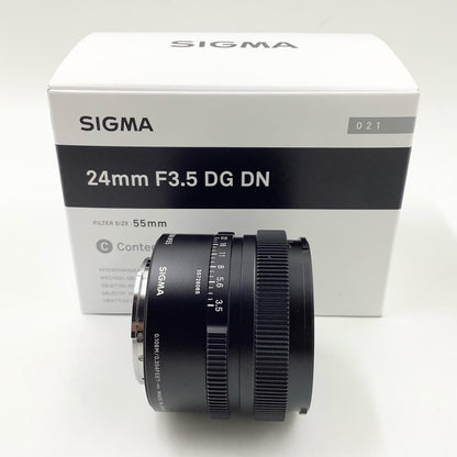 【全額返金保証】【最速発送】SIGMA 24mm F3.5 DG DN Contemporary 新品未開封 即納OK