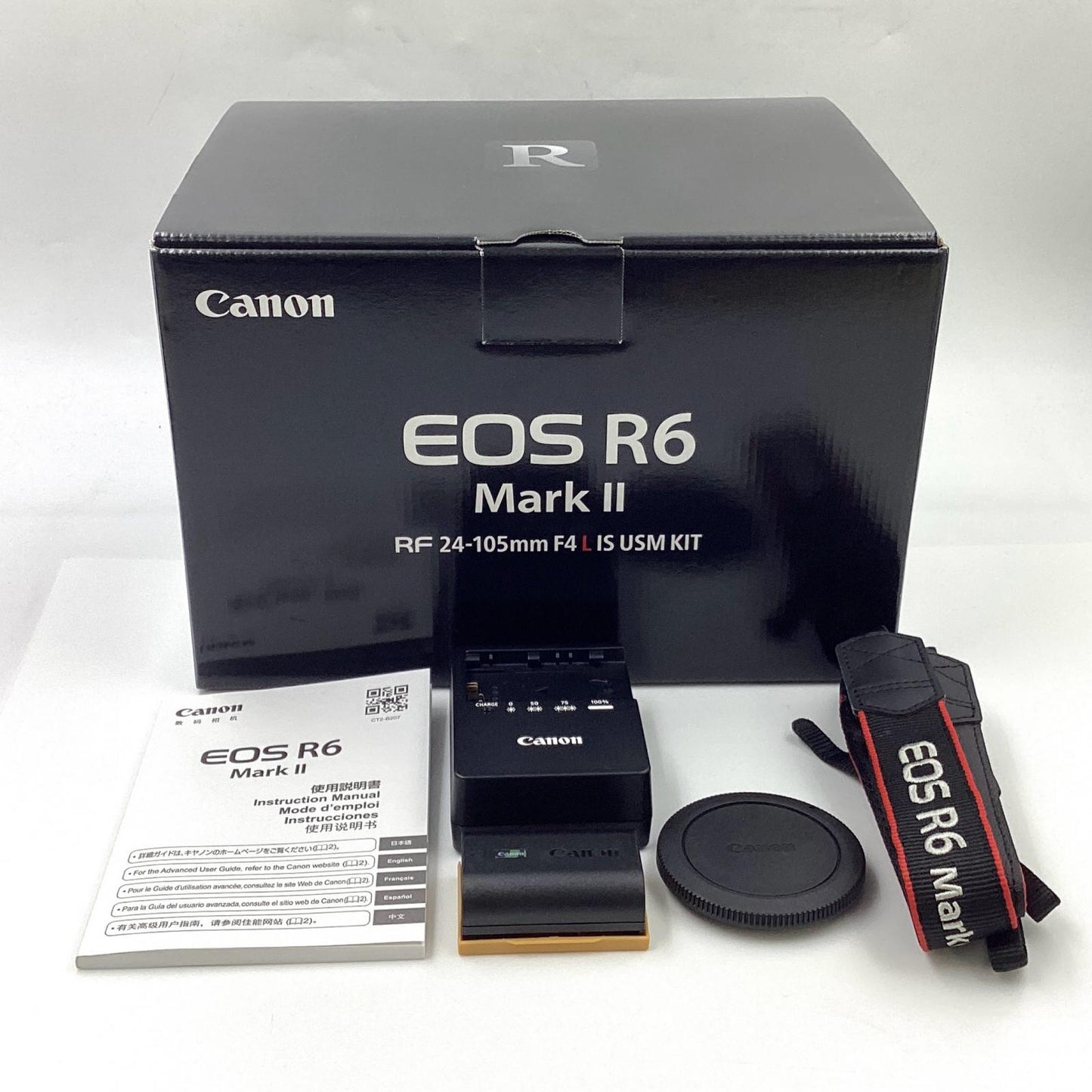 【全額返金保証】【最速発送】Canon デジタル一眼 EOS R6 Mark II ボディ ブラック 動作確認済