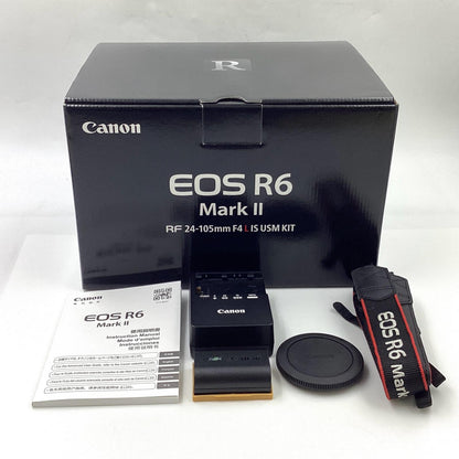 【全額返金保証】【最速発送】Canon デジタル一眼 EOS R6 Mark II ボディ ブラック 動作確認済