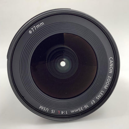 【全額返金保証】【最速発送】Canon EF16-35mm F4L IS USM 美品 動作確認済