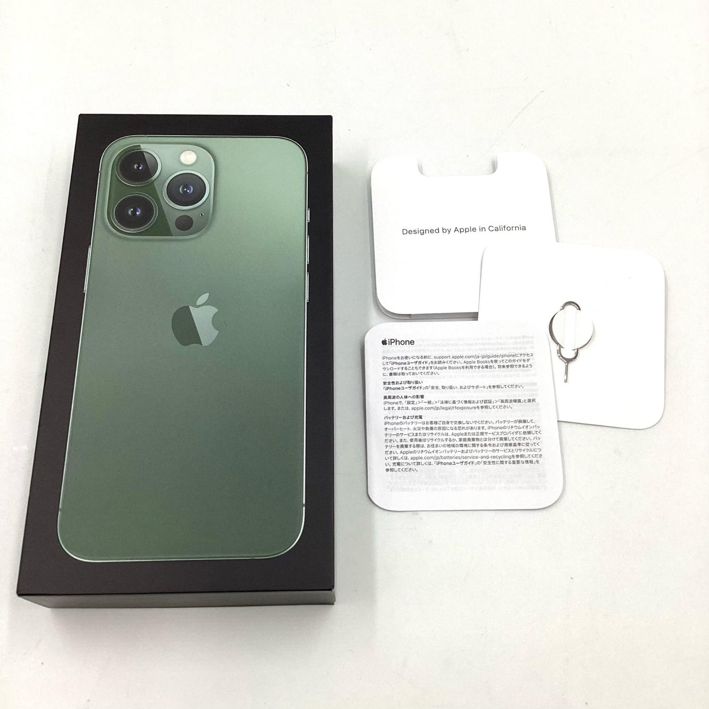 【全額返金保証】【最速発送】Apple iPhone iPhone Pro 13 Pro 512GB アルパイングリーン SIMフリー 動作確認済 87%