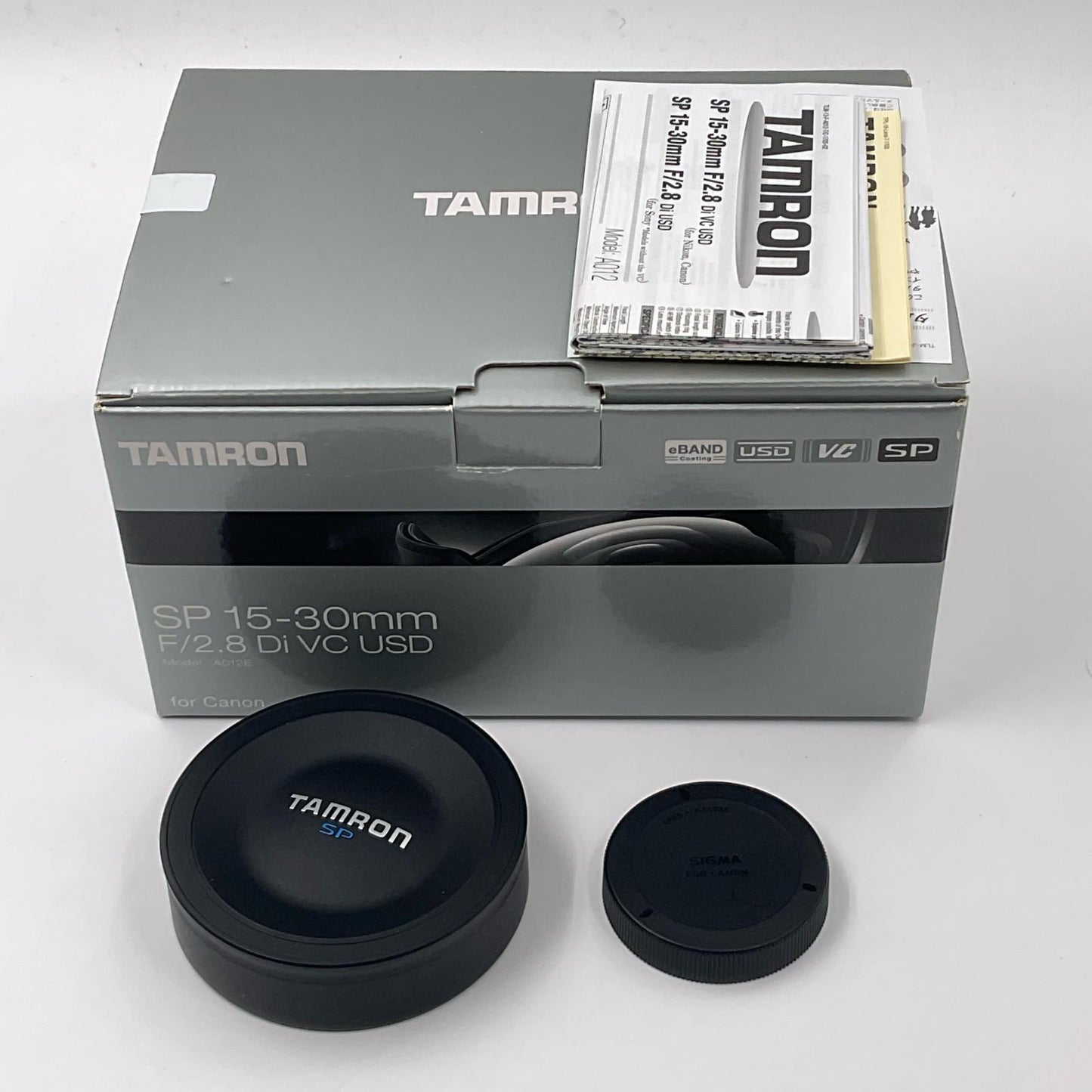 【全額返金保証】【最速発送】TAMRON SP 15-30mm f2.8 Di VC USD Model:A012E [Canon用] 動作確認済