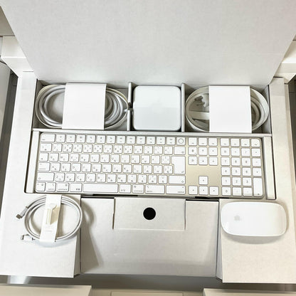 【全額返金保証】【最速発送】Apple iMac 24インチ Apple M1 8GB SSD 512GB シルバー 超美品 動作確認済