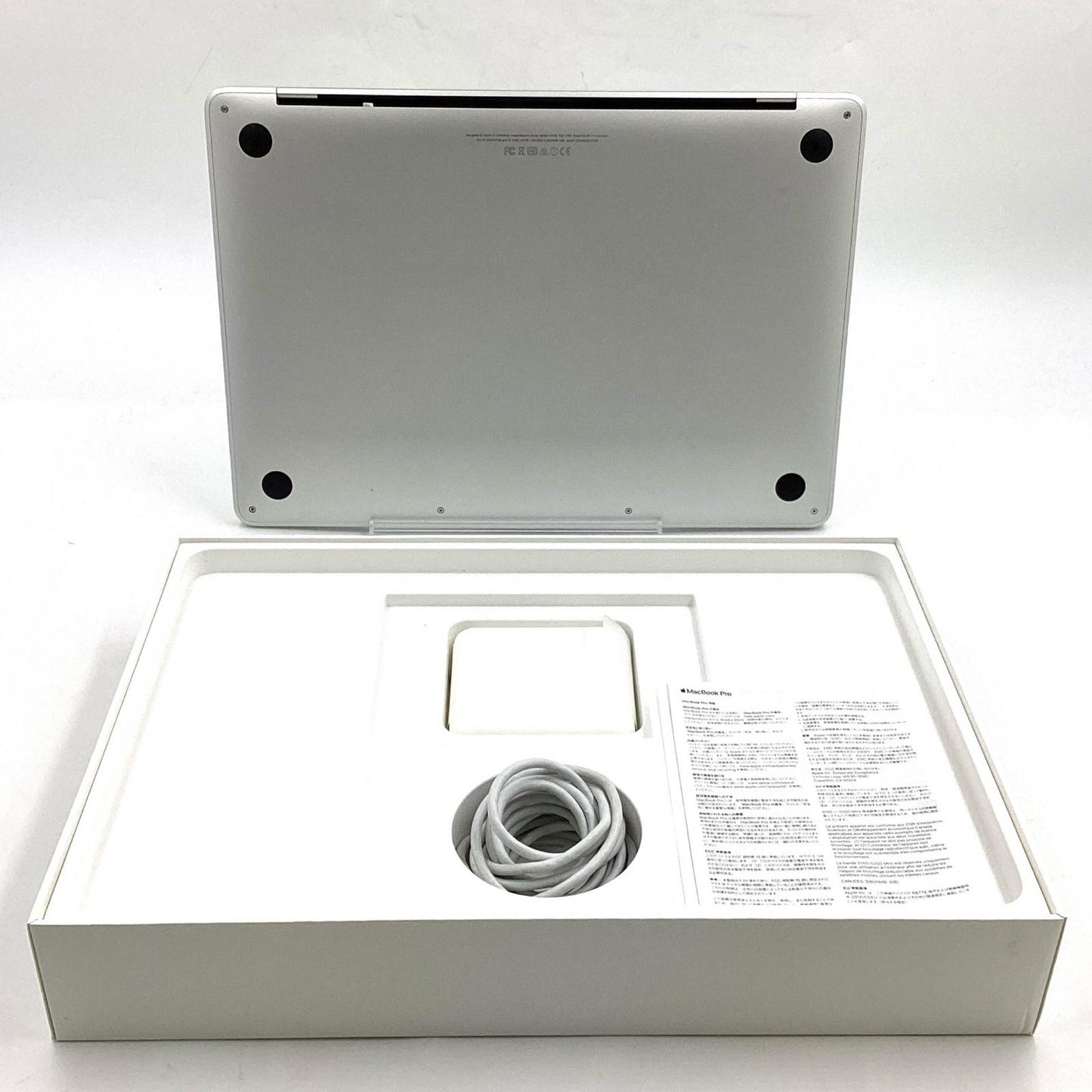【全額返金保証】【最速発送】Apple MacBook Pro 13.3インチ 2017 Intel Core i5 8GB SSD 256GB シルバー 62% 動作確認済