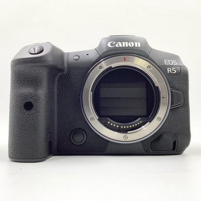 【全額返金保証】【最速発送】Canon デジタル一眼 EOS R5 ボディ ブラック 美品 動作確認済