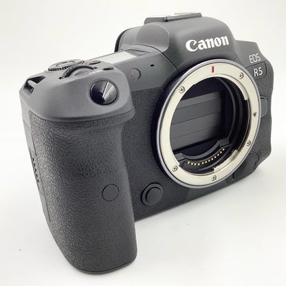 【全額返金保証】【最速発送】Canon デジタル一眼 EOS R5 ボディ ブラック 美品 動作確認済