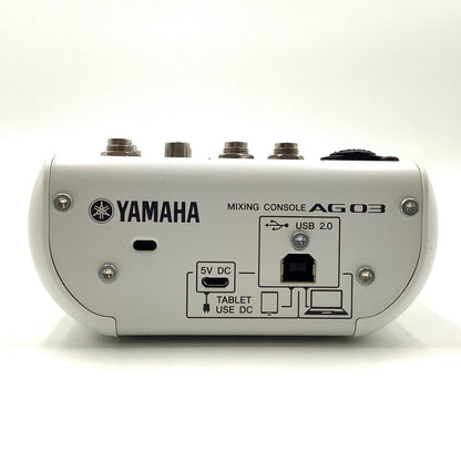 【全額返金保証】【最速発送】YAMAHA ウェブキャスティングミキサーAG03 AG03 美品 動作確認済