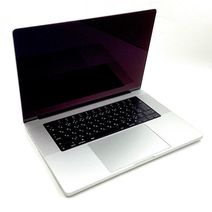 【全額返金保証】【最速発送】Apple MacBook Pro 16.2インチ 2021 Apple M1 Max 32GB SSD 1TB シルバー 86% 動作確認済