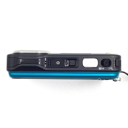 【全額返金保証】【最速発送】OLYMPUS コンパクトデジタルカメラ STYLUS TG-625 ブルー 動作確認済