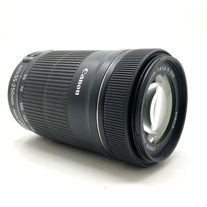 【全額返金保証】【最速発送】Canon EF-S55-250mm F4-5.6 IS STM 美品 動作確認済