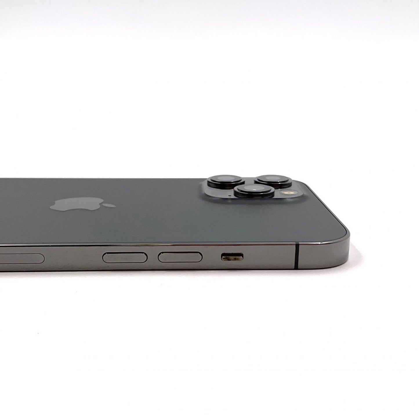 【全額返金保証】【最速発送】Apple iPhone iPhone 12 Pro Max 128GB グラファイト au 白ロム 動作確認済 83%