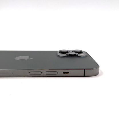 【全額返金保証】【最速発送】Apple iPhone iPhone 12 Pro Max 128GB グラファイト au 白ロム 動作確認済 83%