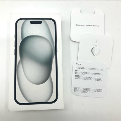 【全額返金保証】【最速発送】Apple iPhone iPhone 15 128GB ブラック SIMフリー 美品 動作確認済 88%