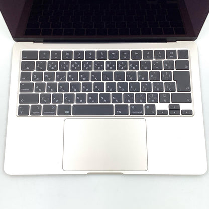 【全額返金保証】【最速発送】Apple MacBook Air 13インチ 2022 M2 24GB SSD 1TB スターライト 美品 動作確認済