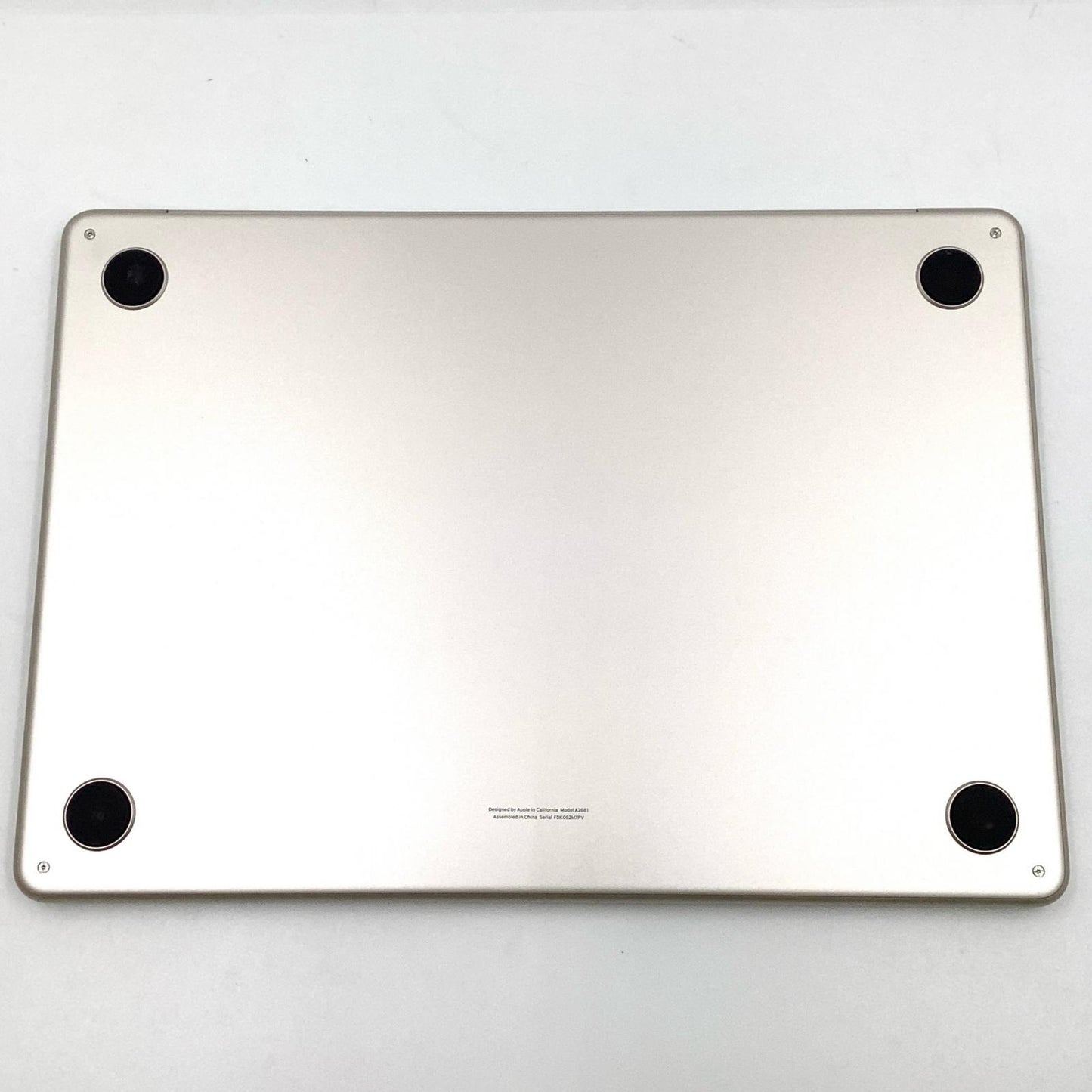 【全額返金保証】【最速発送】Apple MacBook Air 13インチ 2022 M2 24GB SSD 1TB スターライト 美品 動作確認済