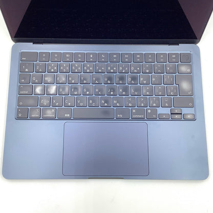 【全額返金保証】【最速発送】Apple MacBook Air 13インチ 2022 M2 16GB SSD 512GB ミッドナイト 美品 動作確認済