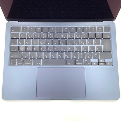 【全額返金保証】【最速発送】Apple MacBook Air 13インチ 2022 M2 16GB SSD 512GB ミッドナイト 美品 動作確認済