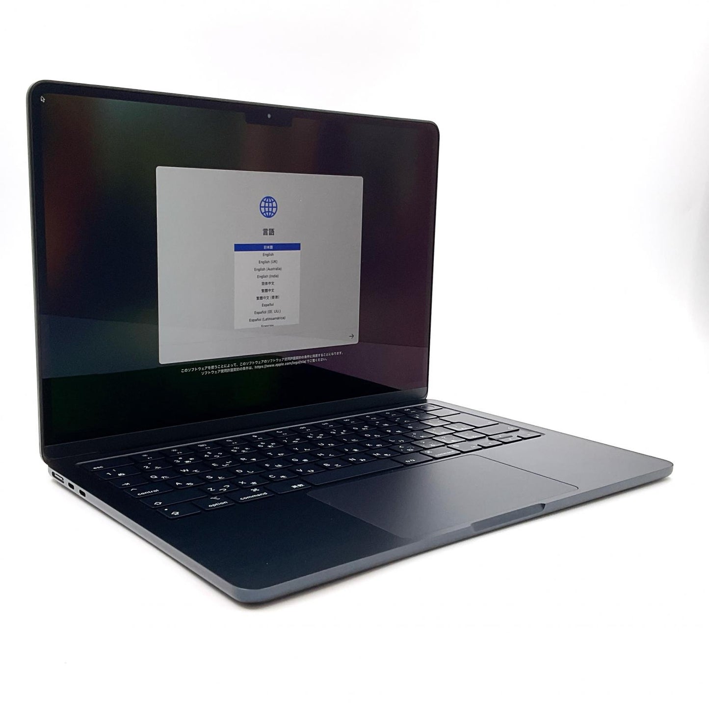 【全額返金保証】【最速発送】Apple MacBook Air 13.6インチ 2022 Apple M2 24GB SSD 1TB ミッドナイト 99% 動作確認済