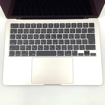 【全額返金保証】【最速発送】Apple MacBook Air 13インチ 2022 M2 24GB SSD 1TB スターライト 美品 動作確認済