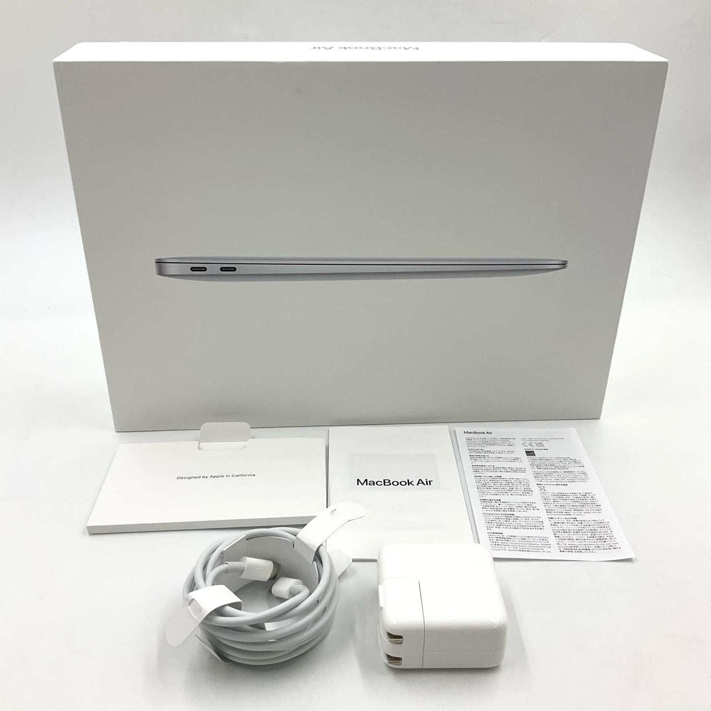 【全額返金保証】【最速発送】Apple MacBook Air 13.3インチ 2020 Apple M1 8GB SSD 256GB シルバー 100% 美品 動作確認済