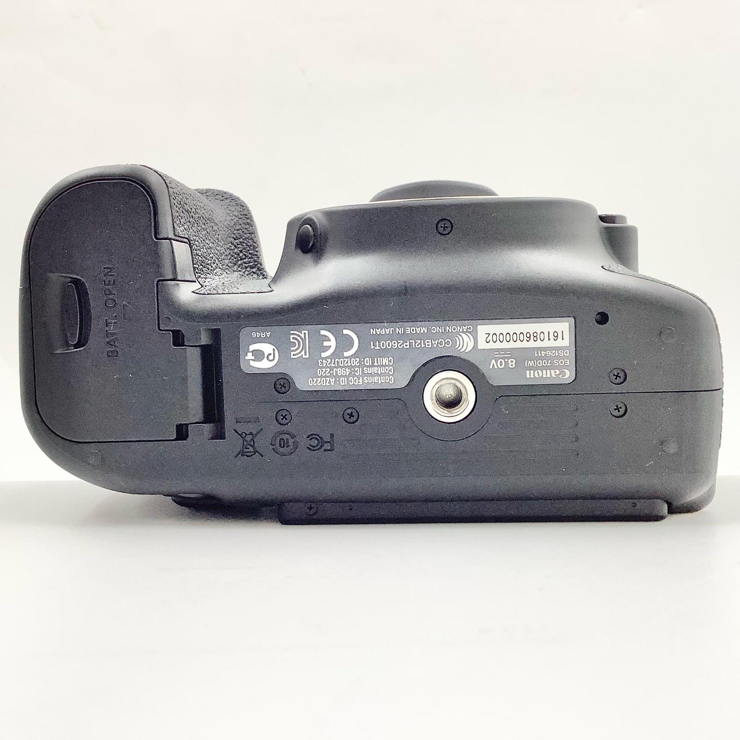 【全額返金保証】【最速発送】Canon デジタル一眼 EOS 70D ボディ ブラック 美品 動作確認済