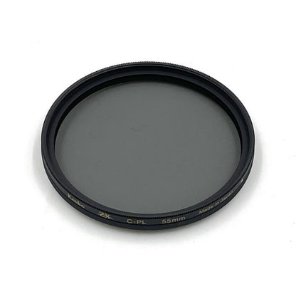 【全額返金保証】【最速発送】Kenko Kenko PLフィルター ZX サーキュラーPL 55mm 美品 動作確認済
