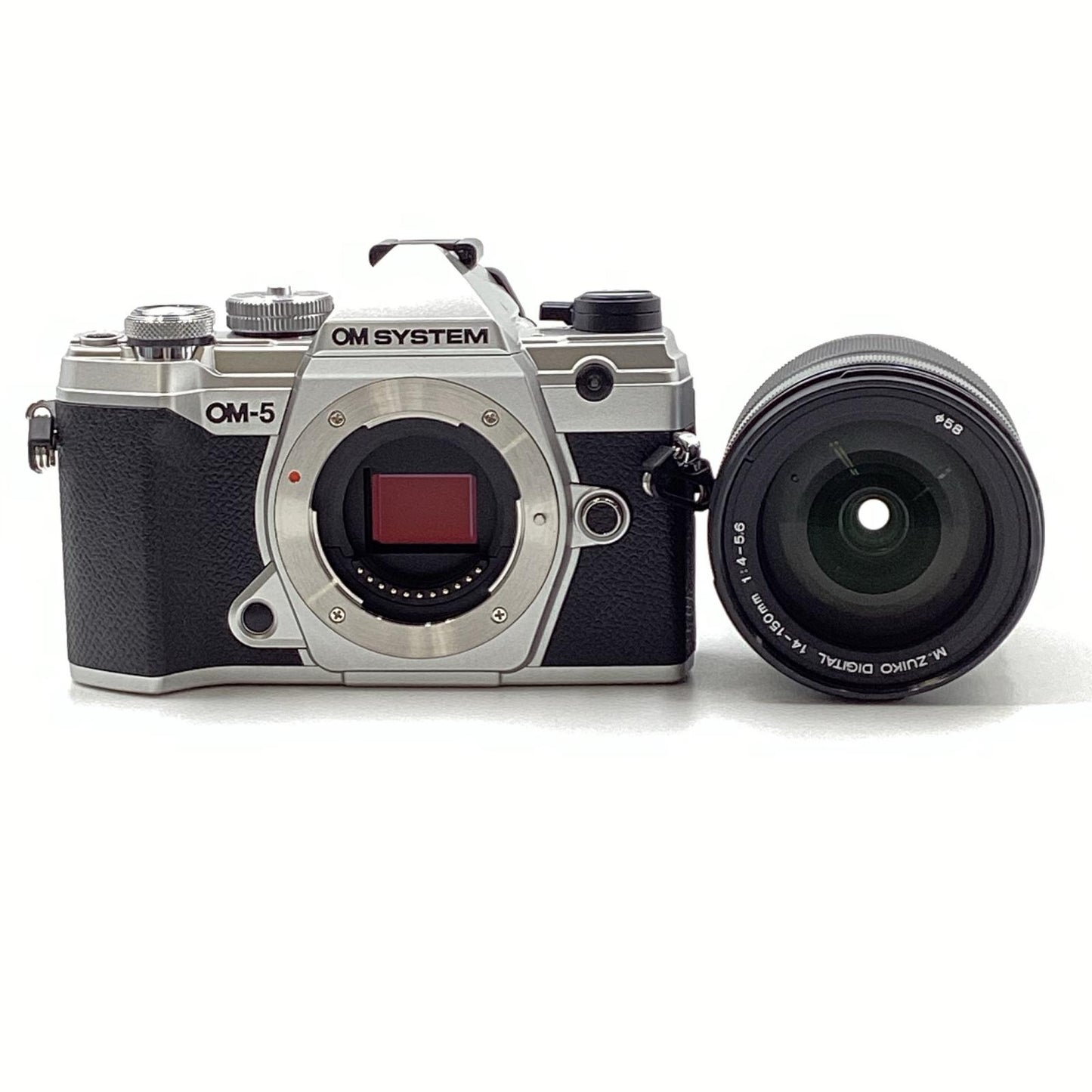 【全額返金保証】【最速発送】OM SYSTEM デジタル一眼 OM-5 14-150mm II レンズキット シルバー 美品 動作確認済