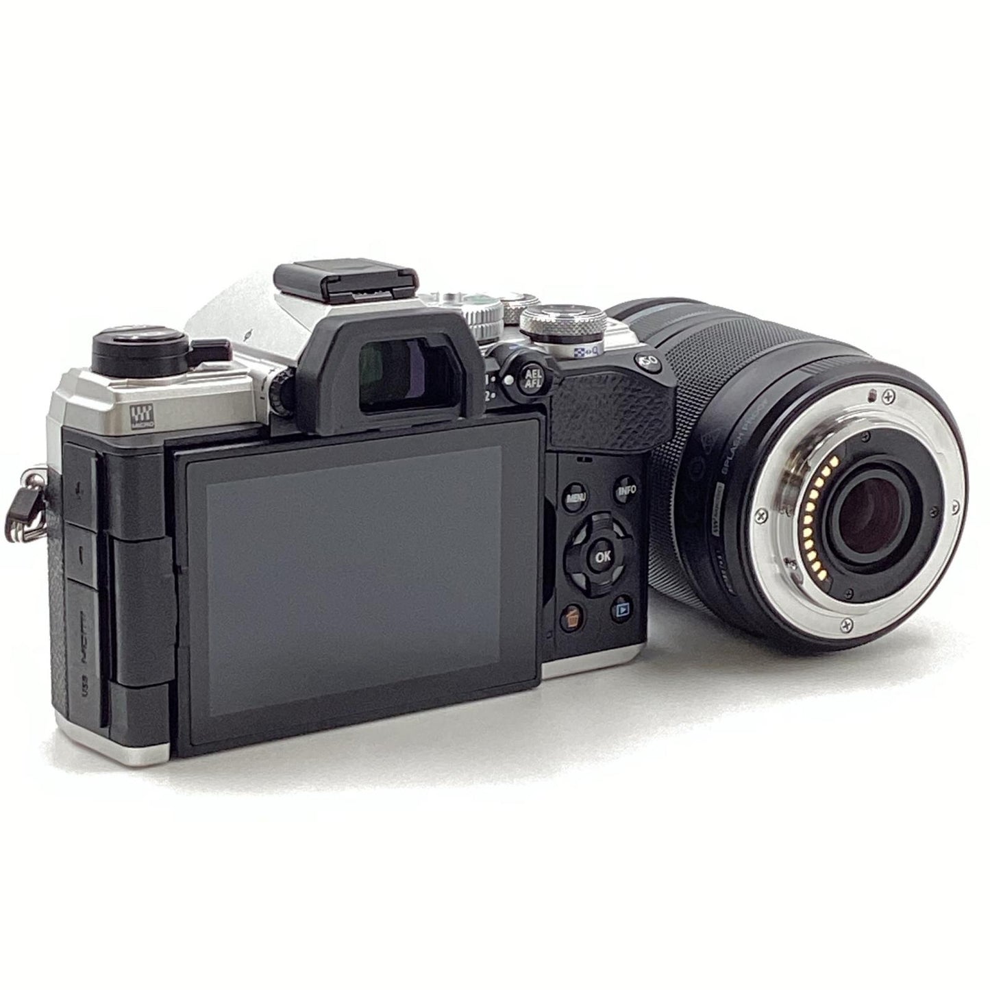 【全額返金保証】【最速発送】OM SYSTEM デジタル一眼 OM-5 14-150mm II レンズキット シルバー 美品 動作確認済