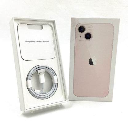 【全額返金保証】【最速発送】Apple iPhone iPhone 13 128GB ピンク au 白ロム 動作確認済 84%
