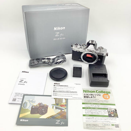 【全額返金保証】【最速発送】Nikon デジタル一眼 Z fc  シルバー 超美品 動作確認済