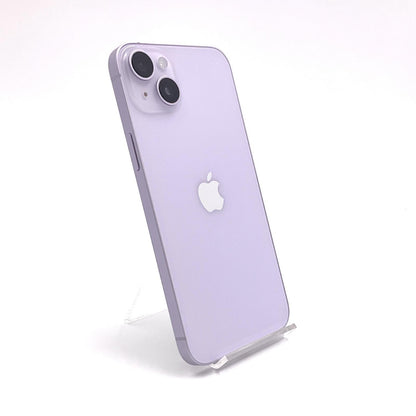 【全額返金保証】【最速発送】Apple iPhone iPhone 14 Plus 128GB パープル docomo 白ロム 動作確認済 89%
