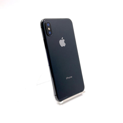 【全額返金保証】【最速発送】Apple iPhone iPhone X 256GB スペースグレイ Softbank 白ロム 動作確認済 78%