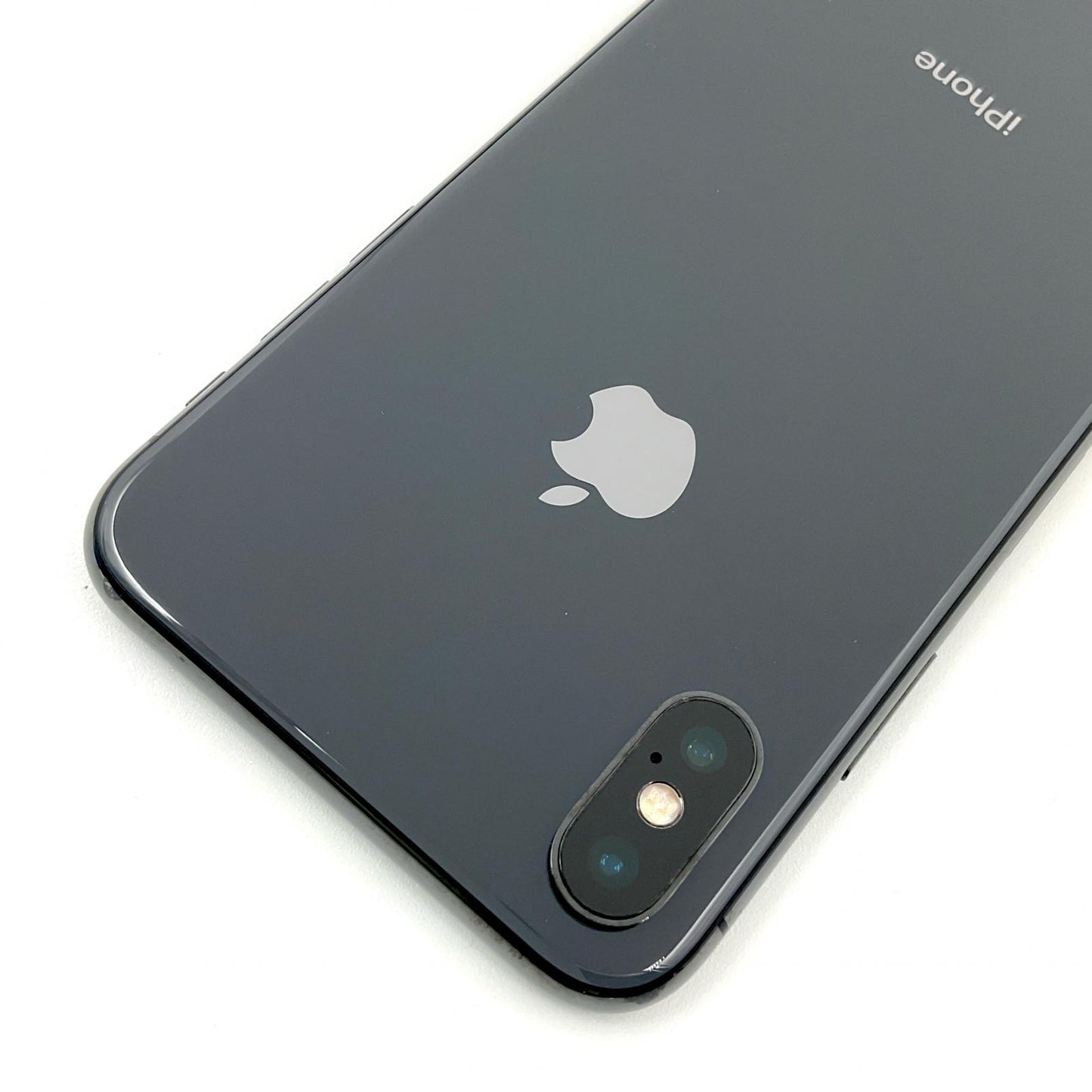 【全額返金保証】【最速発送】Apple iPhone iPhone X 256GB スペースグレイ Softbank 白ロム 動作確認済 78%