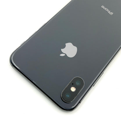 【全額返金保証】【最速発送】Apple iPhone iPhone X 256GB スペースグレイ Softbank 白ロム 動作確認済 78%