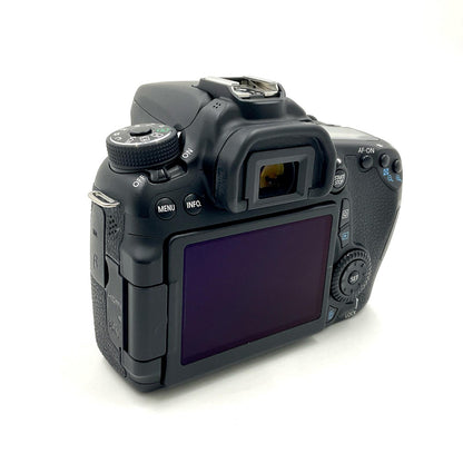 【全額返金保証】【最速発送】Canon デジタル一眼 EOS 70D ボディ ブラック 美品 動作確認済